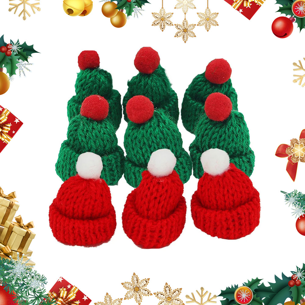 Yarn Home Decor - 10 Stücke 3,5x5 cm Mini Weihnachten