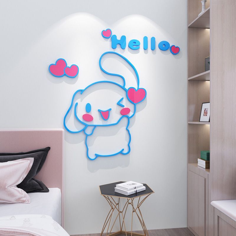 Home Decor Deals - Sanrio Cinnamoroll 3D Acryl Kinderzimmer Hintergrund