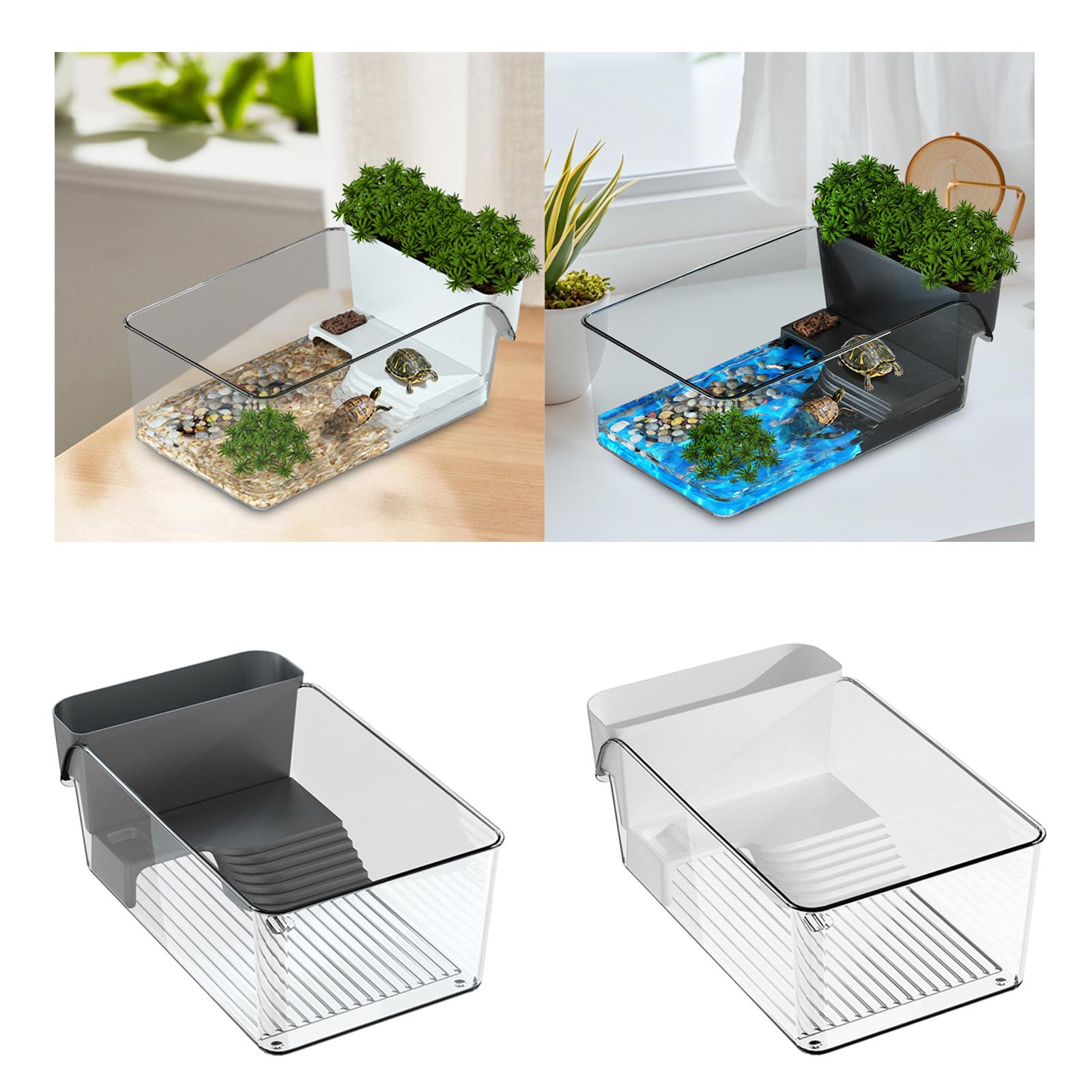 Home Decor Habitat - Kleiner Schildkrötenpanzer, Reptilienhabitat, dekorativ, Gehäuse für