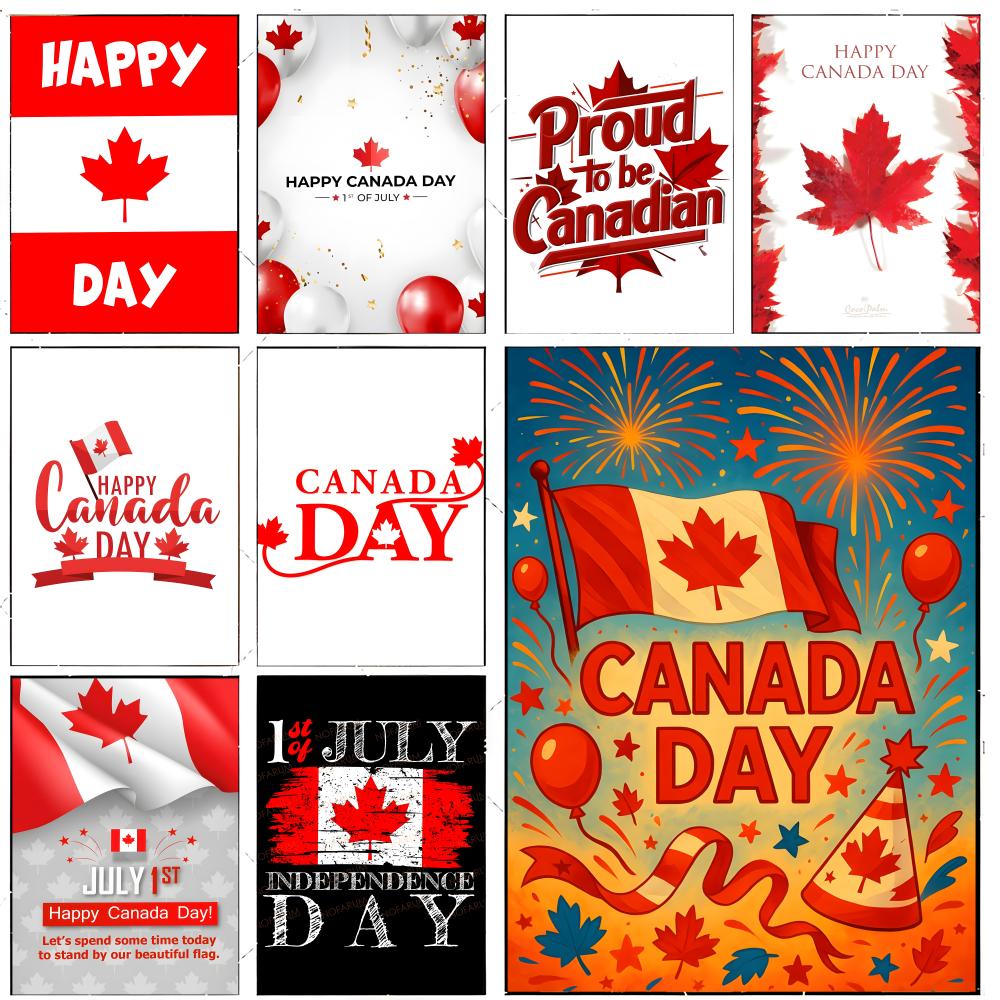 Home Decor Canada - Kanada-Urlaub, Poster zum Canada Day, Premium-Dekoration,