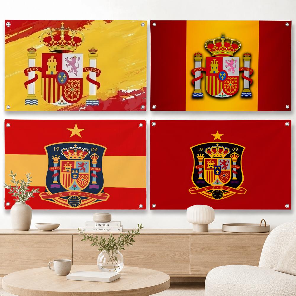Home Decor Locations - Standort Spanien Flaggen Haus- und Gartendekoration
