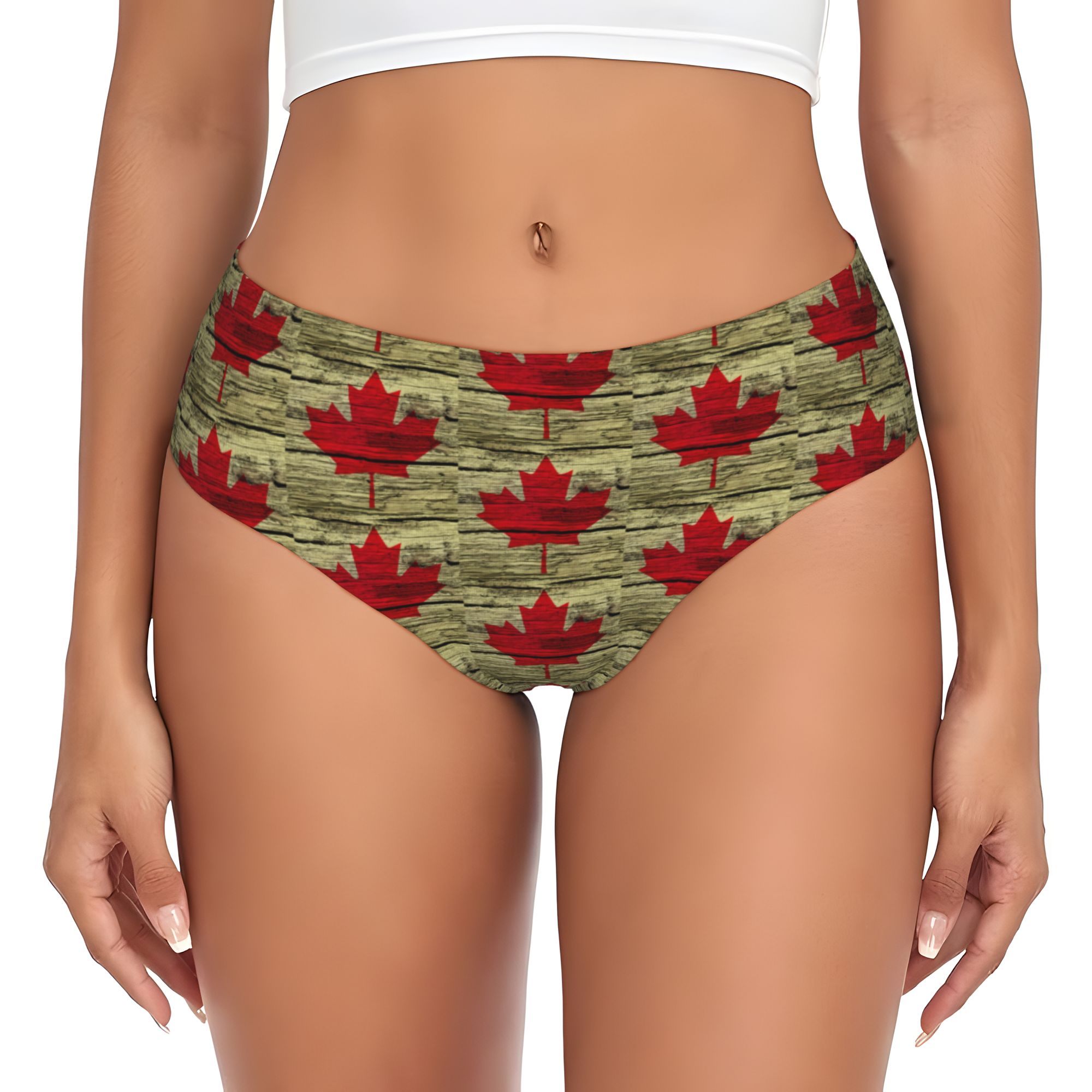 Home Decor Canada - Kanada-Flagge Patriotische Slip-Unterhose für Damen Komfortable