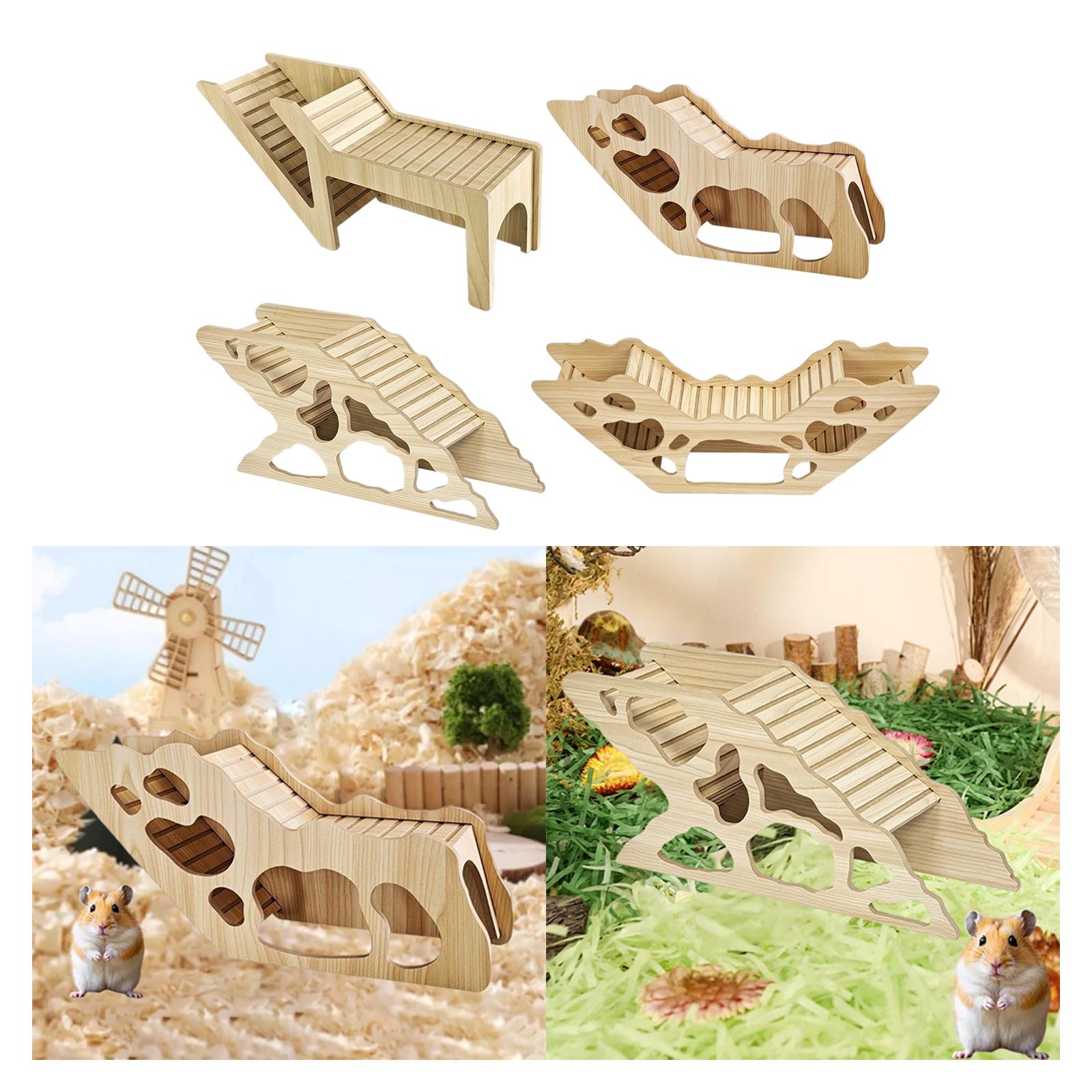 Home Decor Habitat - Hamsterhaus und Lebensraum, mit Kletterleiter, Habitat-Dekor,