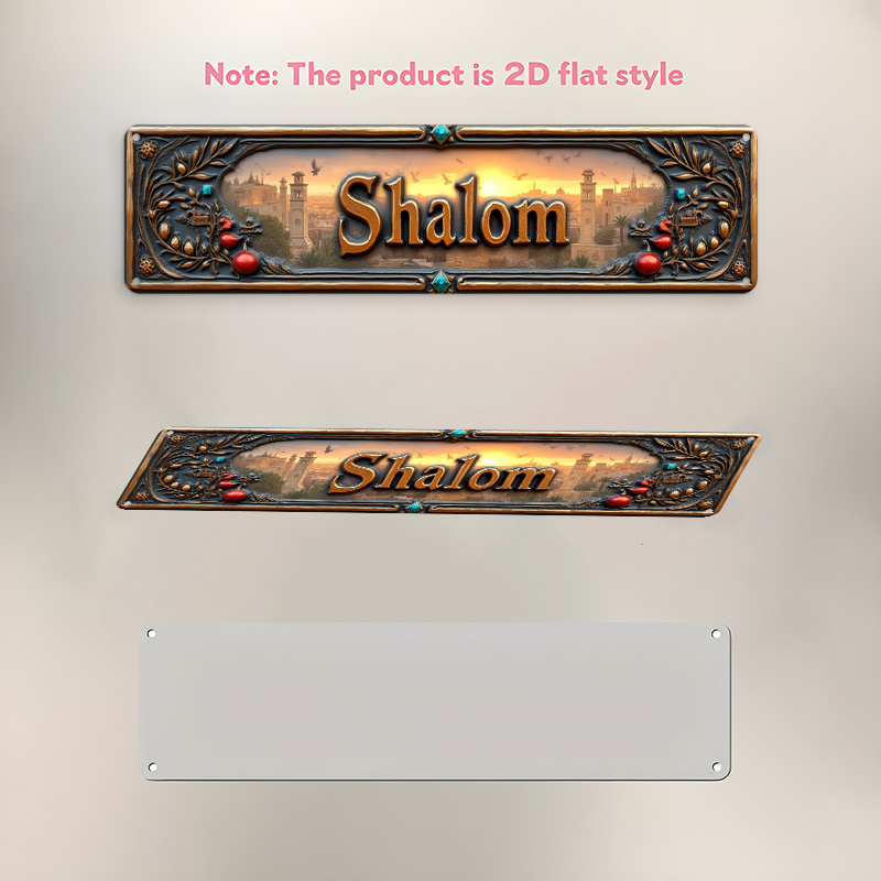 CIFBUY Vintage Shalom Hebräisc – Home Decor Living Room Bewertung und Preis