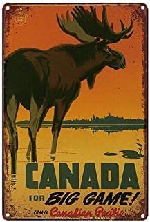 Metall-Blechschild, Kanada, Re – Home Decor Canada Bewertung und Preis