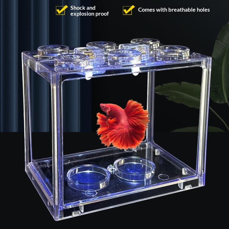 Stapelbares Mini-Aquarium aus  – Home Decor Habitat Bewertung und Preis
