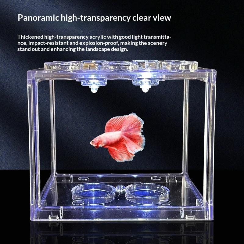 Stapelbares Mini-Aquarium aus  – Home Decor Habitat Bewertung und Preis