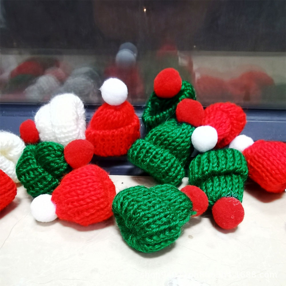 10 Stücke 3,5x5 cm Mini Weihna – Yarn Home Decor Bewertung und Preis
