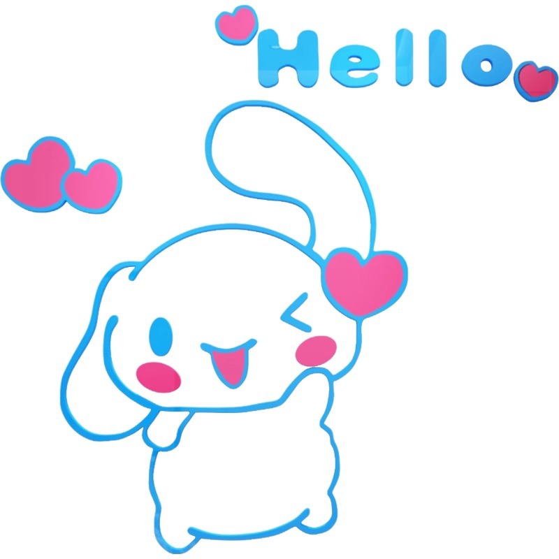 Sanrio Cinnamoroll 3D Acryl Ki – Home Decor Deals Bewertung und Preis