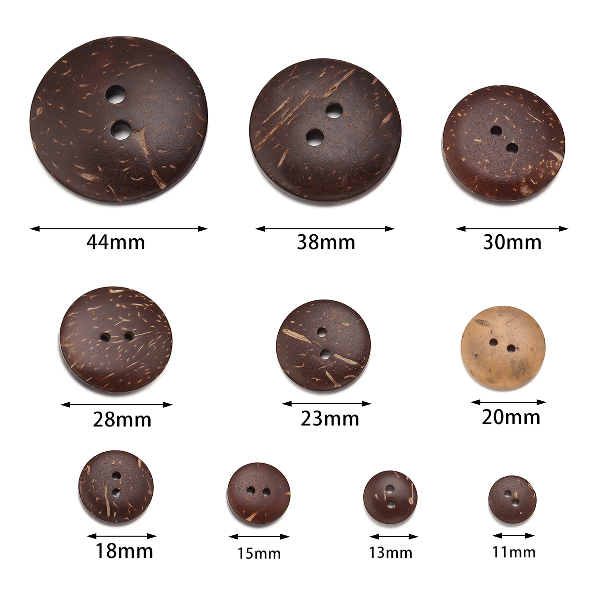 10-100pcs Natürliche Kokosnuss – Home Decor Deals Bewertung und Preis