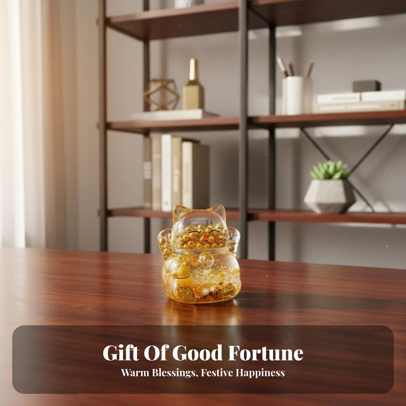 Glückskatzen-Dekoration, Blink – Home Decor Gold Bewertung und Preis