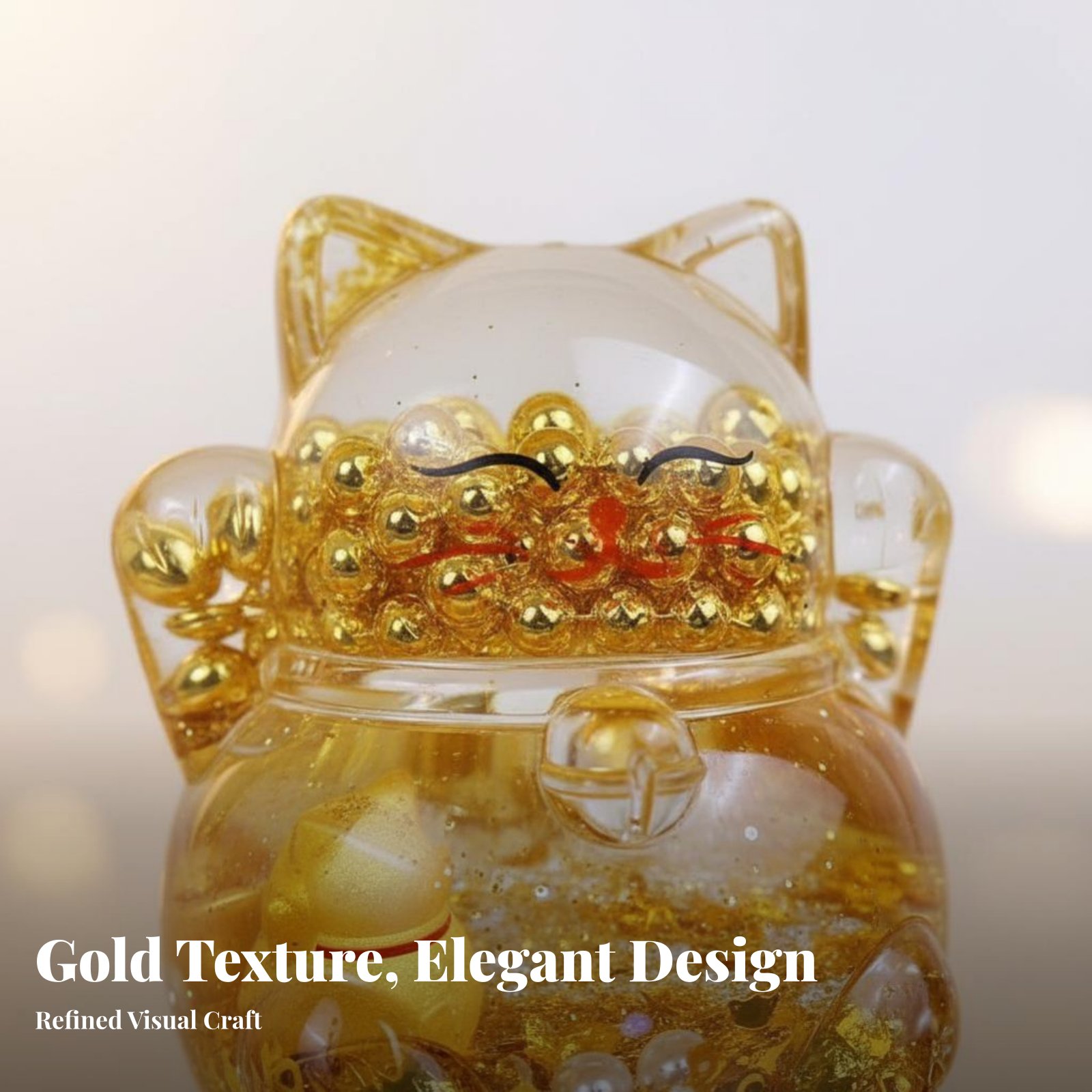 Glückskatzen-Dekoration, Blink – Home Decor Gold Bewertung und Preis