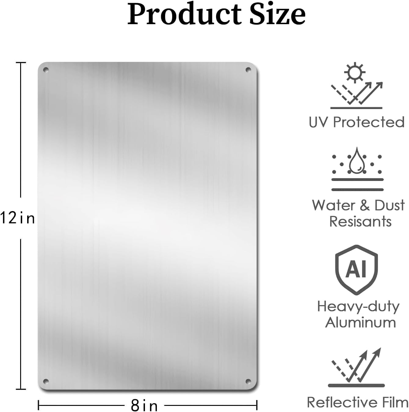 1 Stück, Metall-Blechschild Ka – Home Decor Canada Bewertung und Preis
