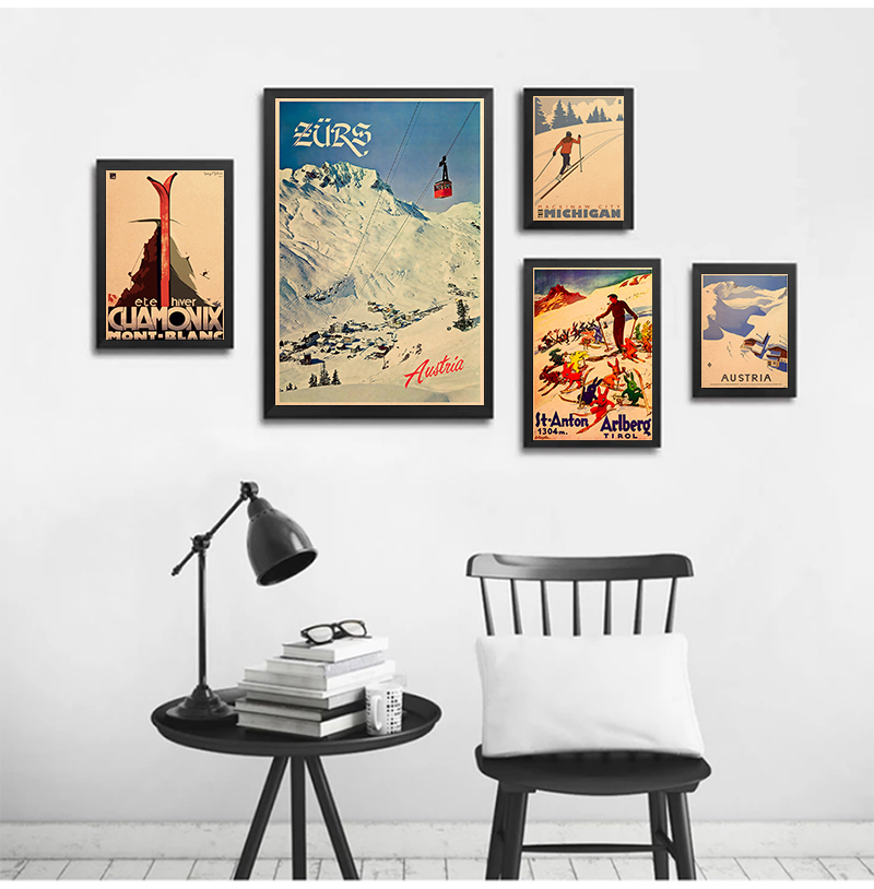 Kanada Ski in Alaska Leinwand  – Home Decor Canada Bewertung und Preis