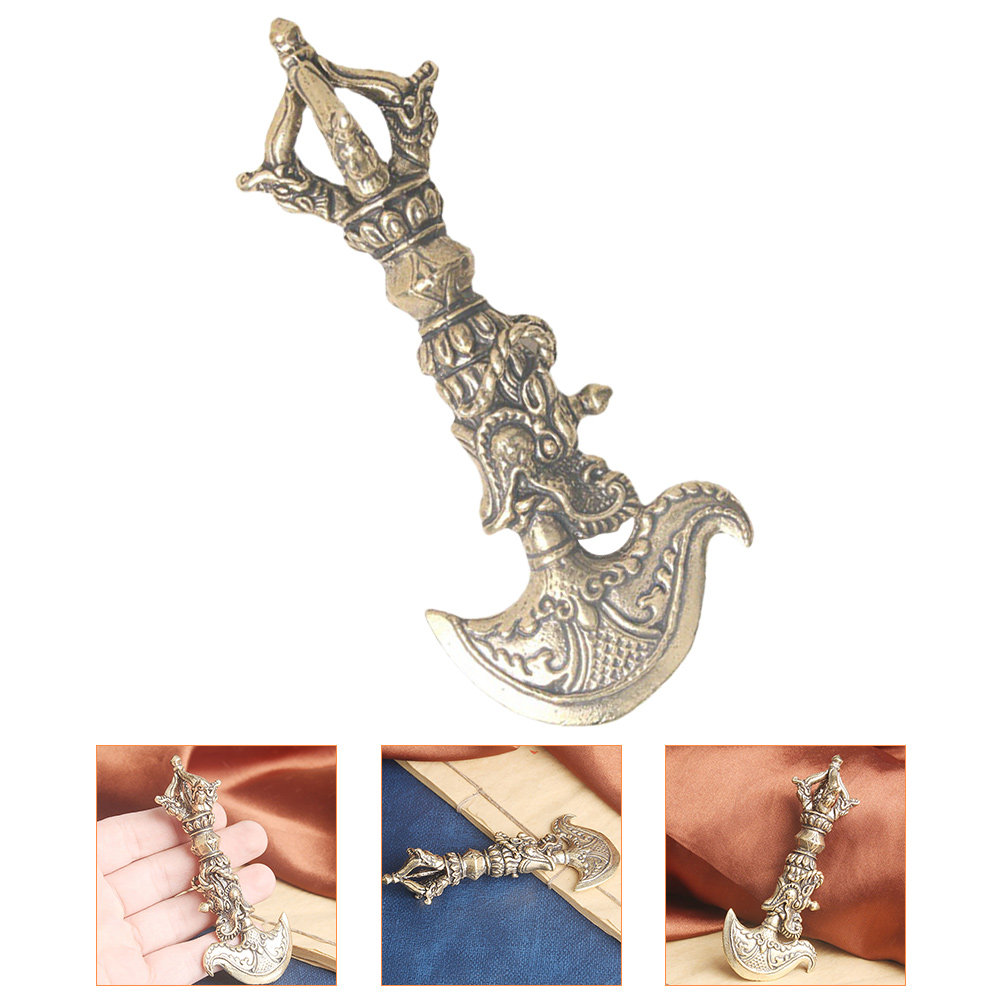 Mini Vajra-Stößel aus Messing, – Home Decor Kit Bewertung und Preis