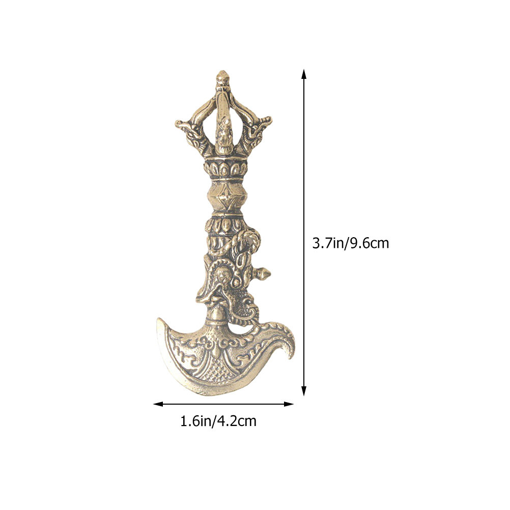 Mini Vajra-Stößel aus Messing, – Home Decor Kit Bewertung und Preis
