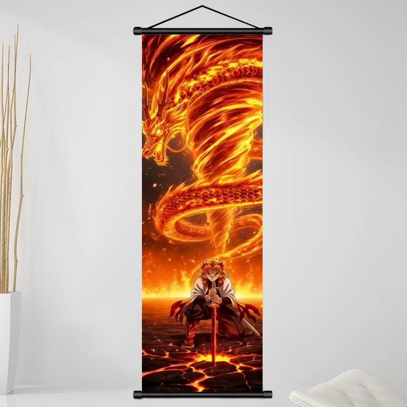 Demon Slayer Kyojuro Rengoku H – Home Decor Deals Bewertung und Preis