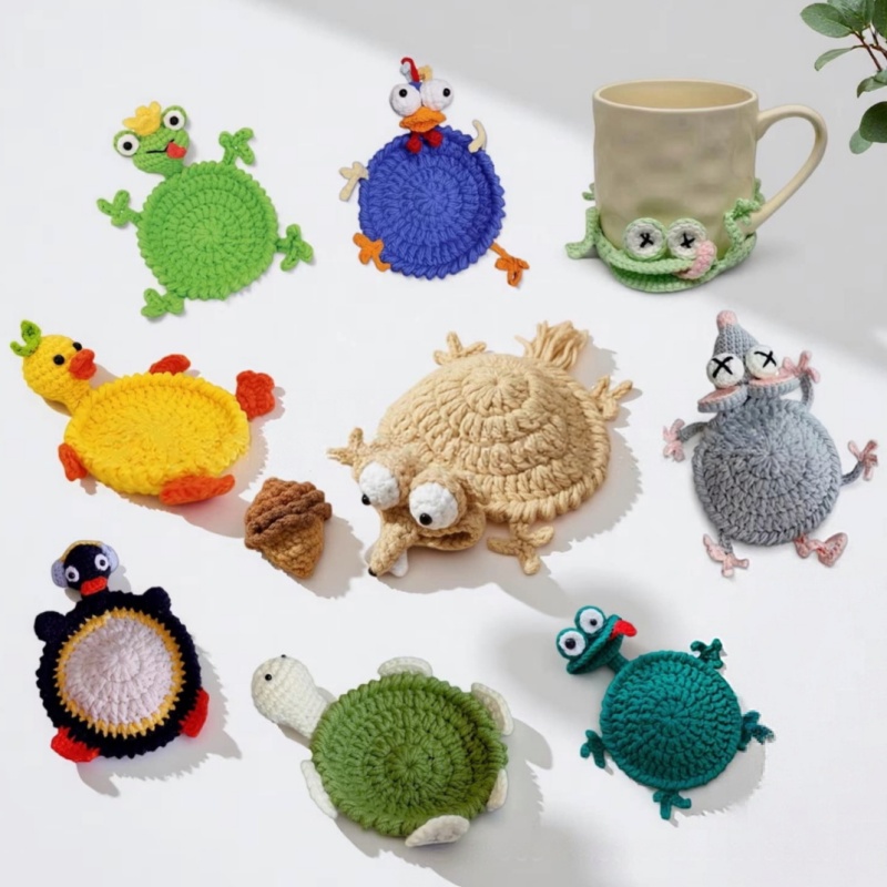 Kreative Häkel-Eidechsen-Unter – Yarn Home Decor Bewertung und Preis