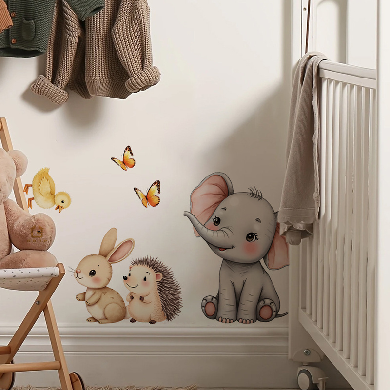 Cartoon-Tier-Wandaufkleber – E – Home Decor Kit Bewertung und Preis