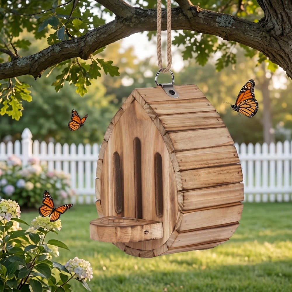 Wohndekor Holz-Schmetterlingsh – Home Decor Habitat Bewertung und Preis
