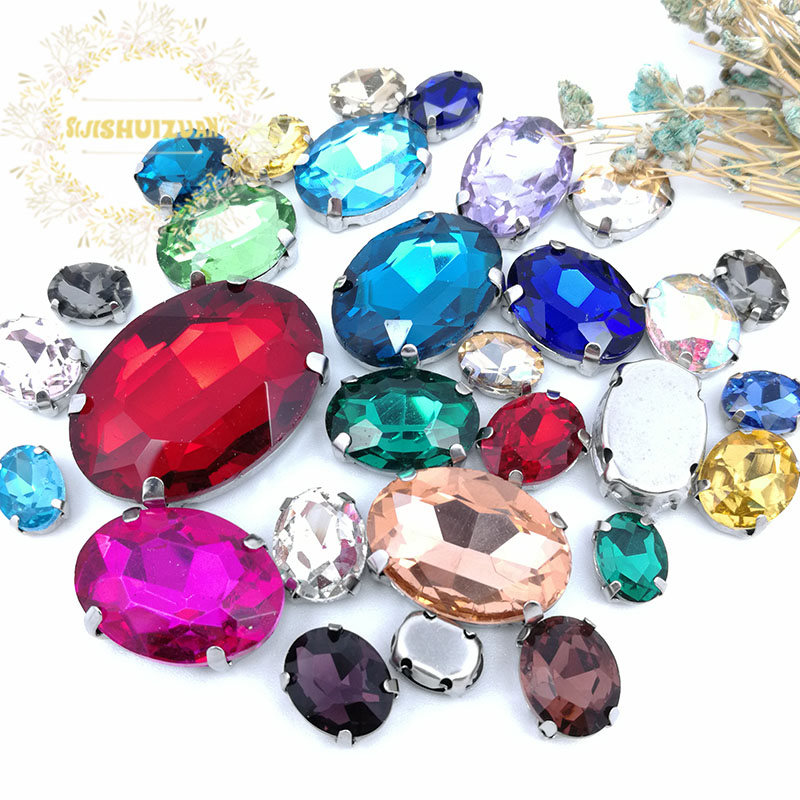 30PCS 20 Farben Mischen Oval F – Home Decor Deals Bewertung und Preis