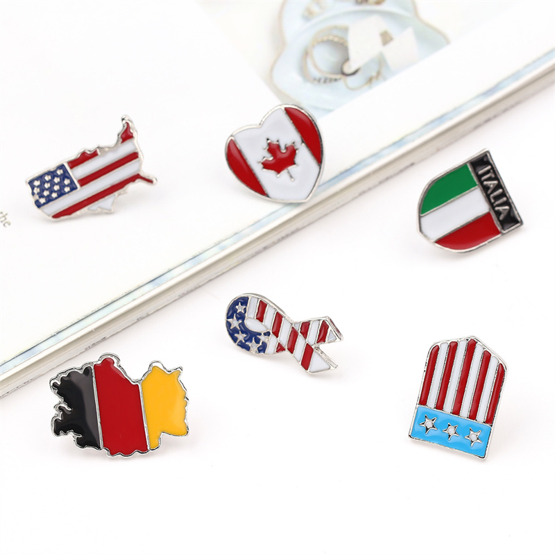 Nationalflagge Pin Kanada Ital – Home Decor Canada Bewertung und Preis