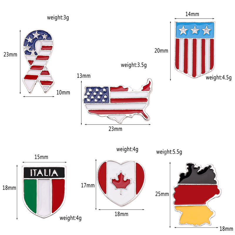 Nationalflagge Pin Kanada Ital – Home Decor Canada Bewertung und Preis