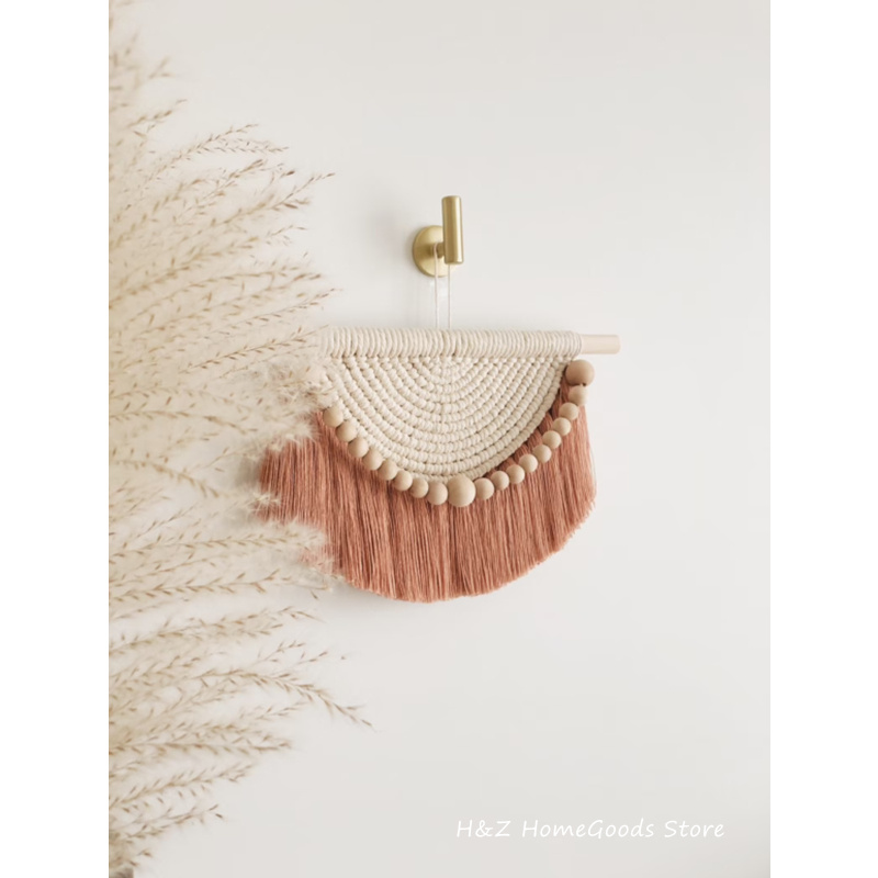 Macrame Wandbehang Tapisserie  – Yarn Home Decor Bewertung und Preis