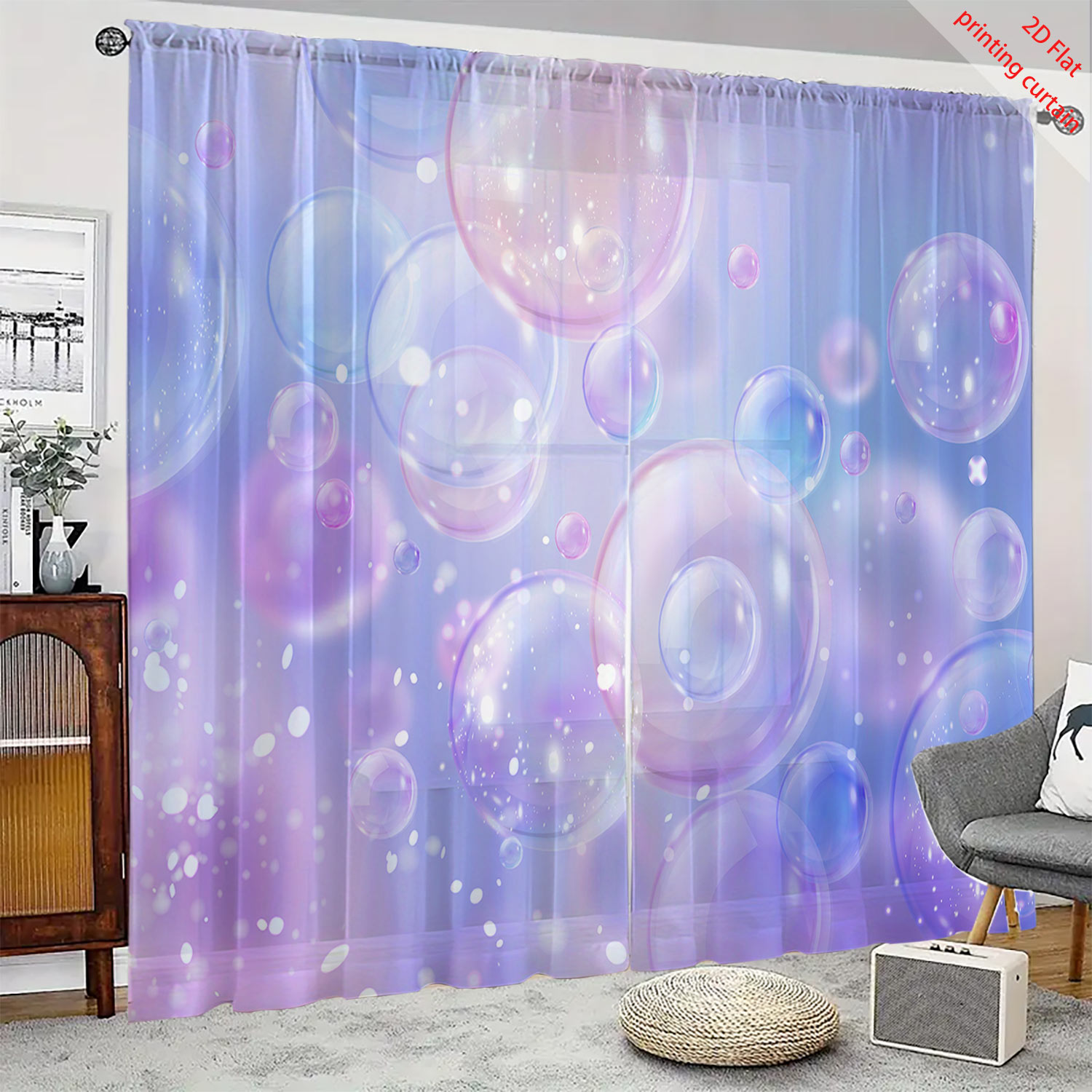 Verträumter, mit Blasen bedruc – Home Decor Youtube Bewertung und Preis